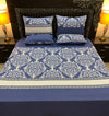 4 Pillow Cotton King Bed Sheet - Florat Act