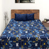 Cotton King Bed Sheet - Alphabets