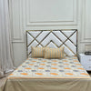 2 Pillow Cotton King Bed Sheet - Floresta