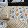 2 Pillow Cotton King Bed Sheet - Floresta