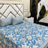 2 Pillow Cotton King Bed Sheet - Bloomique