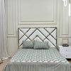 2 Pillow Cotton King Bed Sheet - Petalyn