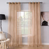 Sheer Curtains Champagne Beige