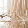 Sheer Curtains Champagne Beige