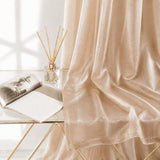 Sheer Curtains Champagne Beige