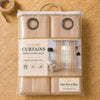 Sheer Curtains Champagne Beige