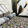 4 Pillow Cotton King Bed Sheet - Floral Haven