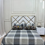 4 Pillow Cotton King Bed Sheet - Urban Grace