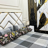 4 Pillow Cotton King Bed Sheet - Urban Grace