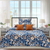 8 PCs Comforter Set - Royal Mist
