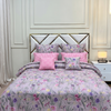 8 PCs Comforter Set - Floral Whisper