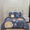 8 PCs Comforter Set - Planets Flow