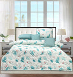 6 PCs Comforter Set - Sapphire