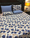 Cotton King Bed Sheet - Floral