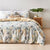 8 PCs Comforter Set - Leaf Malt