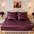 Fitted Bed Sheet - Mulberry Silk Grape