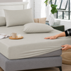 Fitted Bed Sheet - Light Grey