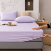 Fitted Bed Sheet - Light Lilac