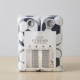 Percale Cotton Curtain - Football