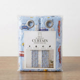 Percale Cotton Curtain - Cars