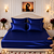 Fitted Bed Sheet - Mulberry Silk Royal Blue