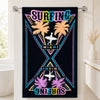 Kid Bath Towel Surfing