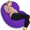 Purple Color Pillow For Pregnant Women Body