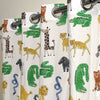 Percale Cotton Curtain - Animals 2