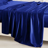 Silk King Bed Sheet - Royal Blue 3