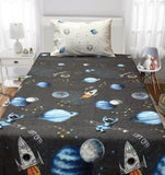 Planets Single Bed Set
