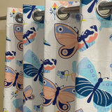 Pure Cotton Curtain - Butterfly