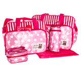 Baby Bag Pink Lining Color 5 in 1 set