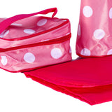 Baby Bag Pink Lining Color 5 in 1 set