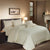 6 PCs Cotton Satin Comforter Set - Off White