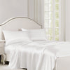 Silk King Bed Sheet - White