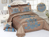 Code (BRD-003) Bridal Comforter 8 Piece Set