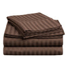 Cotton Satin King Bed Sheet - Brown