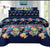 Single Bed Sheet - Flower Teal