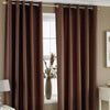 Silk Curtain - Brown