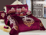 Code (BRD-005) Bridal Comforter 8 Piece Set