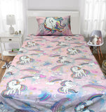 Unicorn Single Bed Set