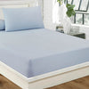 Fitted Bed Sheet - Light Blue