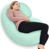 Light Blue Color Pillow For Pregnant Women Body