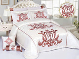 Code (BRD-008) Bridal Comforter 8 Piece Set