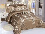 Code (BRD-009) Bridal Comforter 8 Piece Set