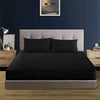 Fitted Bed Sheet - Black