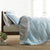 6 PCs Comforter Set Reversible - Light Water