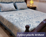 Plachi King Bed Sheet - PL004