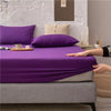 Fitted Bed Sheet - Purple